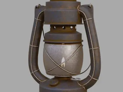 Old Lantern 3D model
