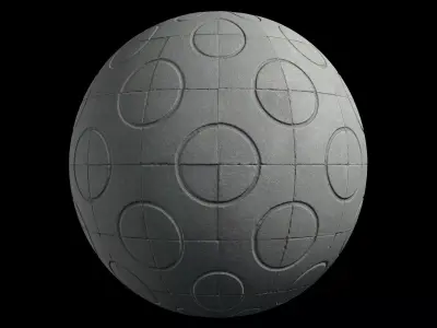 Green patterned tiles Texture