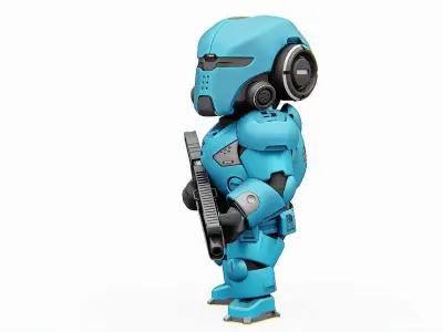 TOON TROOPER ELIOT   RIGGED 3D model