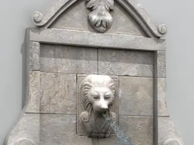Fountain 02 3D model