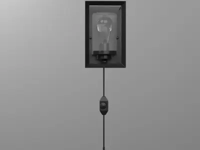 Wall Lamp 3D model 44