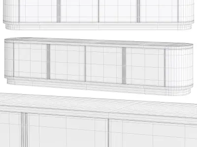 Laskasas BROWN Low-poly 3D model