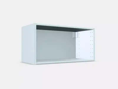 METOD Wall cabinet frame 10 Low-poly 3D model