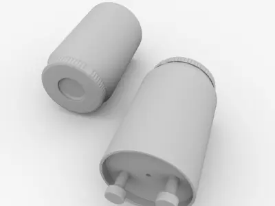 Fluorescent Starter 3D model