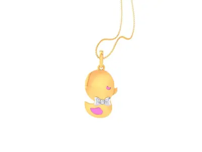 Kids Pendants 3dm STL OBJ FBX Renders Details 3D print model