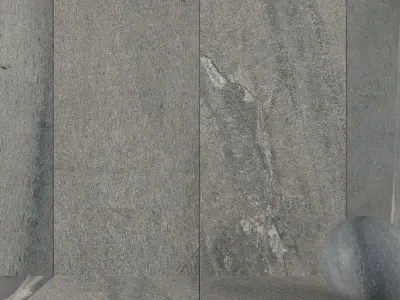 Stone Wall Tiles Santorini Fume 120x270 Set 1 Texture