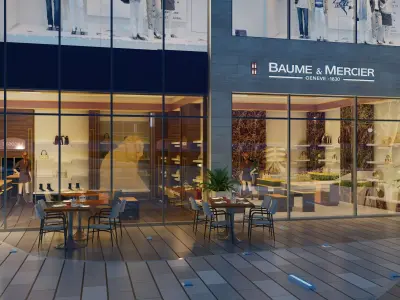 commercial street 3D model purchase