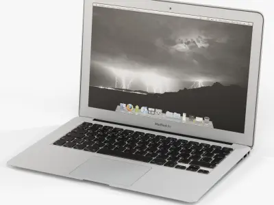 Apple MacBook Air 13 Low-Poly Low-poly 3D model