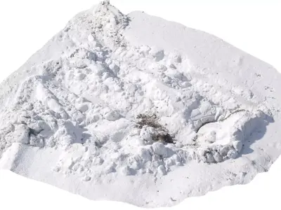 Hole in the snow 2 3D model