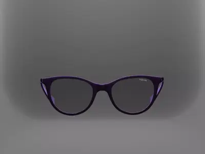 Polaroid Sunglasses 04 for Augmented Reality Low-poly 3D model