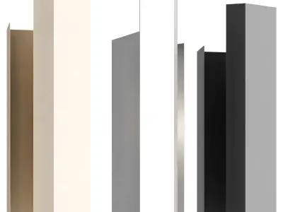 Piega Wall Lamp 3D model