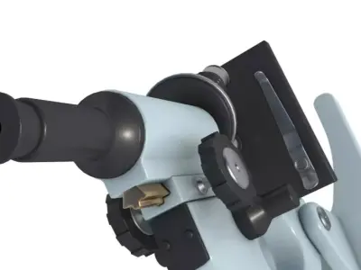 Microscope 3D model