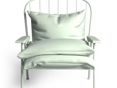 Industrial chair  3D model
