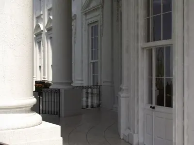  White House Main Building 