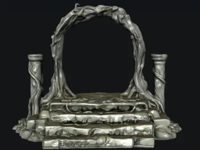 Stone Portal 3D model