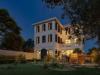  Exterior Villa Mode 3D model