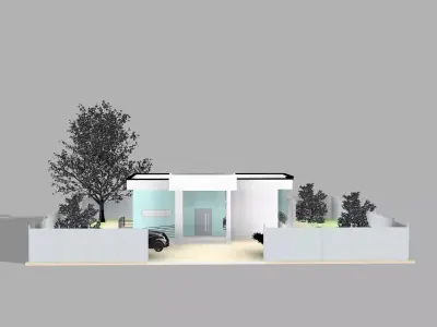 Disability home Free 3D model