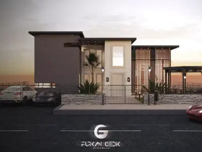 Villa Montagne - Modern House 3D model