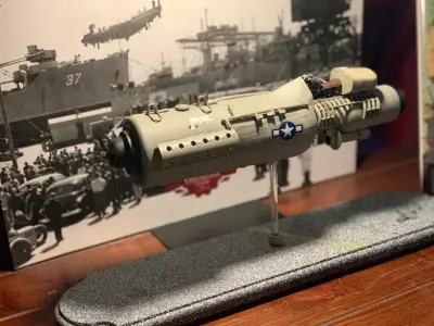 1943 Aerocycle 3D print model