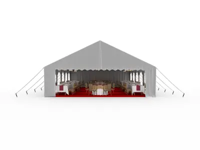 Party Tent 03 3D model