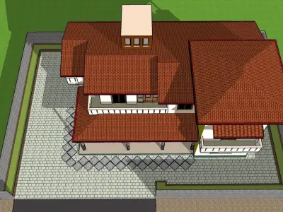 ELEGANT House  Srilanka 2 3D model