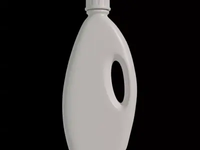 Detergent Bottle Mockup Free low-poly 3D model