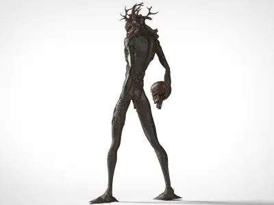 Swampstalk Abomination Creature Miniature 3D print model