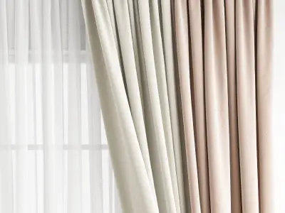 Curtain 227 3D model