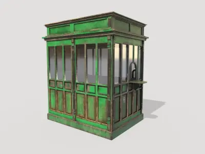 Ticket Office 3D model