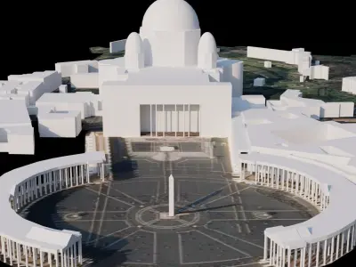 Civis Vaticana - Italy Free 3D model