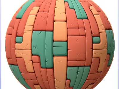 Stylized Wall Seamless Texture Texture 43