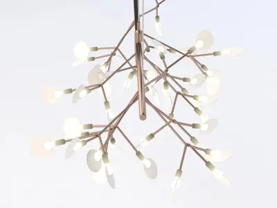 Moooi Heracleum Endless Suspension Lamp 3D model