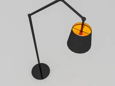 3D Floor Lamp Model