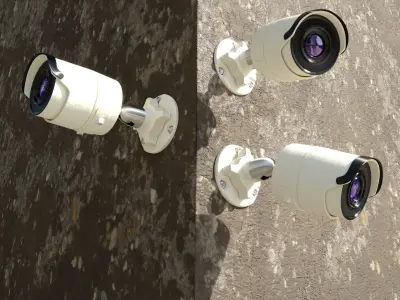 Security camera Variant01 3D model