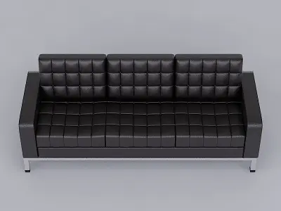 Sofa leather 3D model