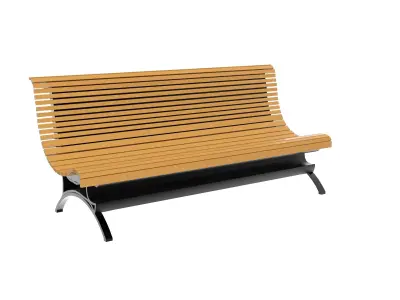 Street or Garden Bench 3D print model