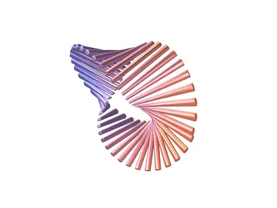 Abstract Shape v9 004 Low-poly 3D model