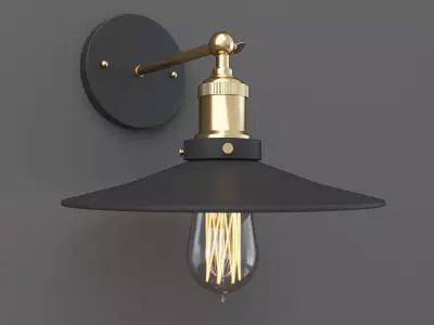 Corbin Wall Light 3D model