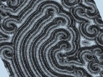 Panel for doors Capture 21 3D model
