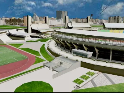 Beijing city   3D model