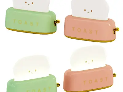 Toast Emotional Lamp 3D model