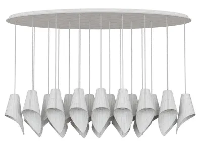Arc 25 Chandelier by Luxdeco 3D model