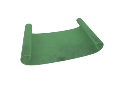 Scroll Paper v1 011 Low-poly 3D model