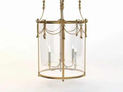 Classic Chandelier 2 3D model