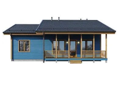 Alpine house Gusto 3D model