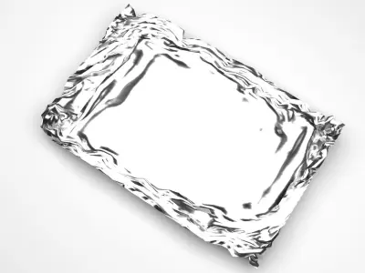 Aluminium Foil 3D model