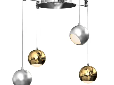 Spider Lamp 4 3D model