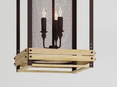 Hanging Lamp LOFT HOUSE P-124 3D model
