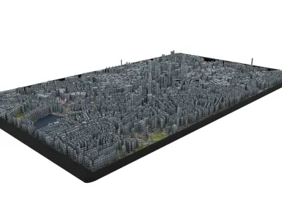 City of Birmingham 3D model