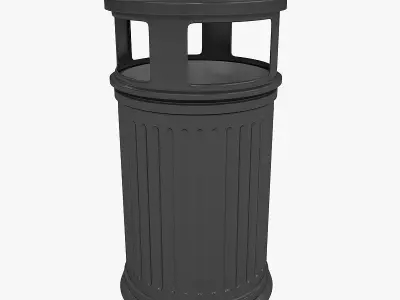 Trash Bin Exterior 3D model